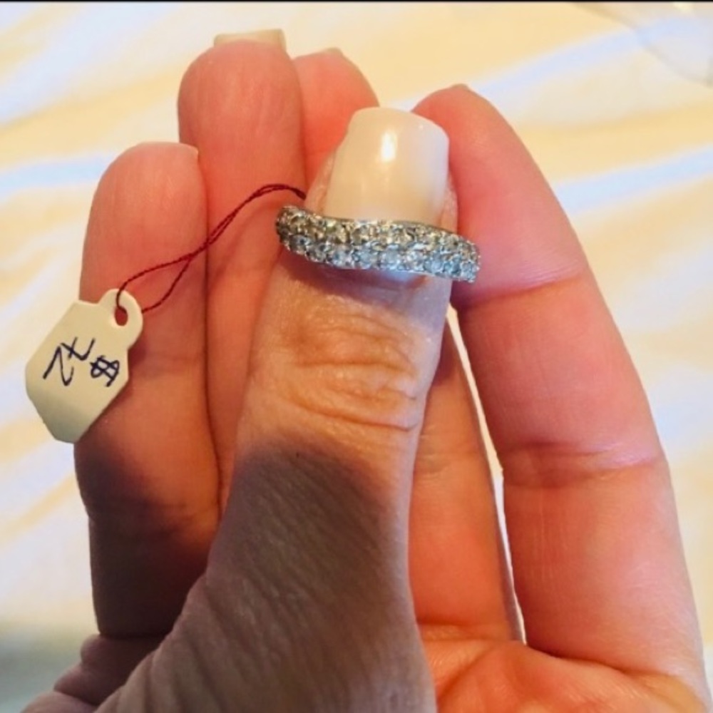 Silver Wave Ring - Picture 2 of 5
